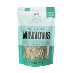Koira Freeze-Dried Minnows Protein-Packed Cat Treats 1-oz