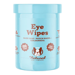 Natural Dog Company  Eye Cleaning Wipes for Dogs 100 Count