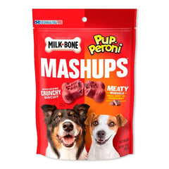 Milk-Bone Pup-Peroni Mashups Beef Crunchy Biscuit Dog Treats 10-oz