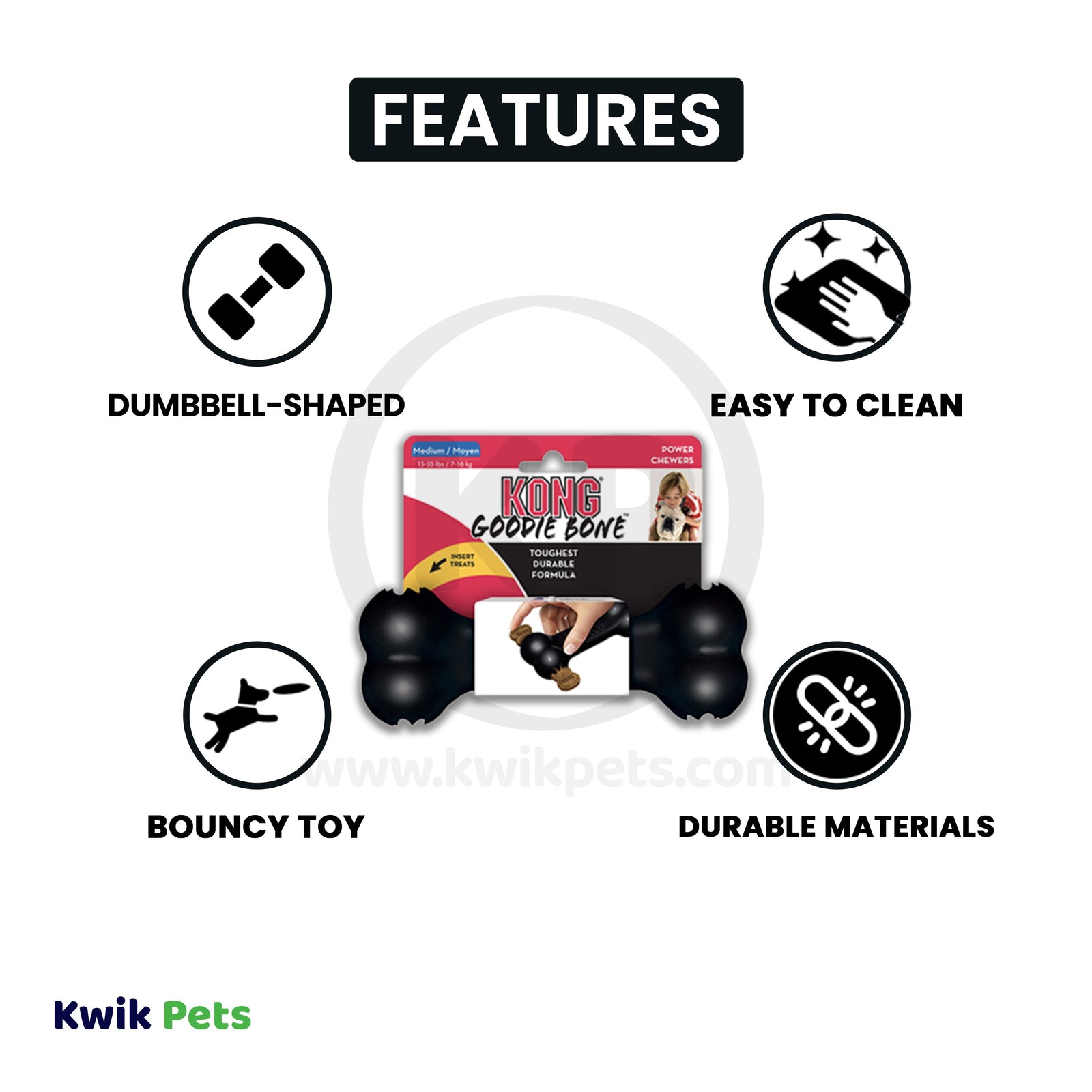 KONG Extreme Goodie Bone Large, Kong