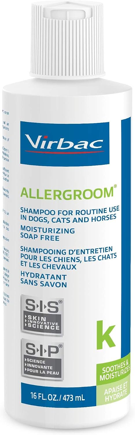 Virbac Allergroom Dog, Cat & Horse Shampoo 16-oz