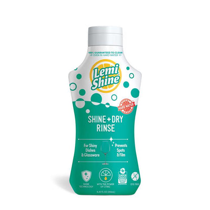 Lemi Shine Lemon Scent Gel Dishwasher Rinse Aid 8.45 oz 1 pk (020185007)