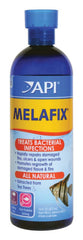 API Melafix Treats Bacterial Infections for Aquarium Freshwater Fish 16-oz