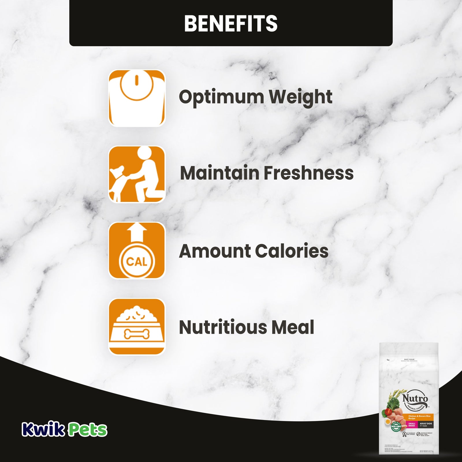 Benefits of Nutro Natural Choice Chicken & Brown Rice Small Breed Adult Dry Dog Food 5-lb