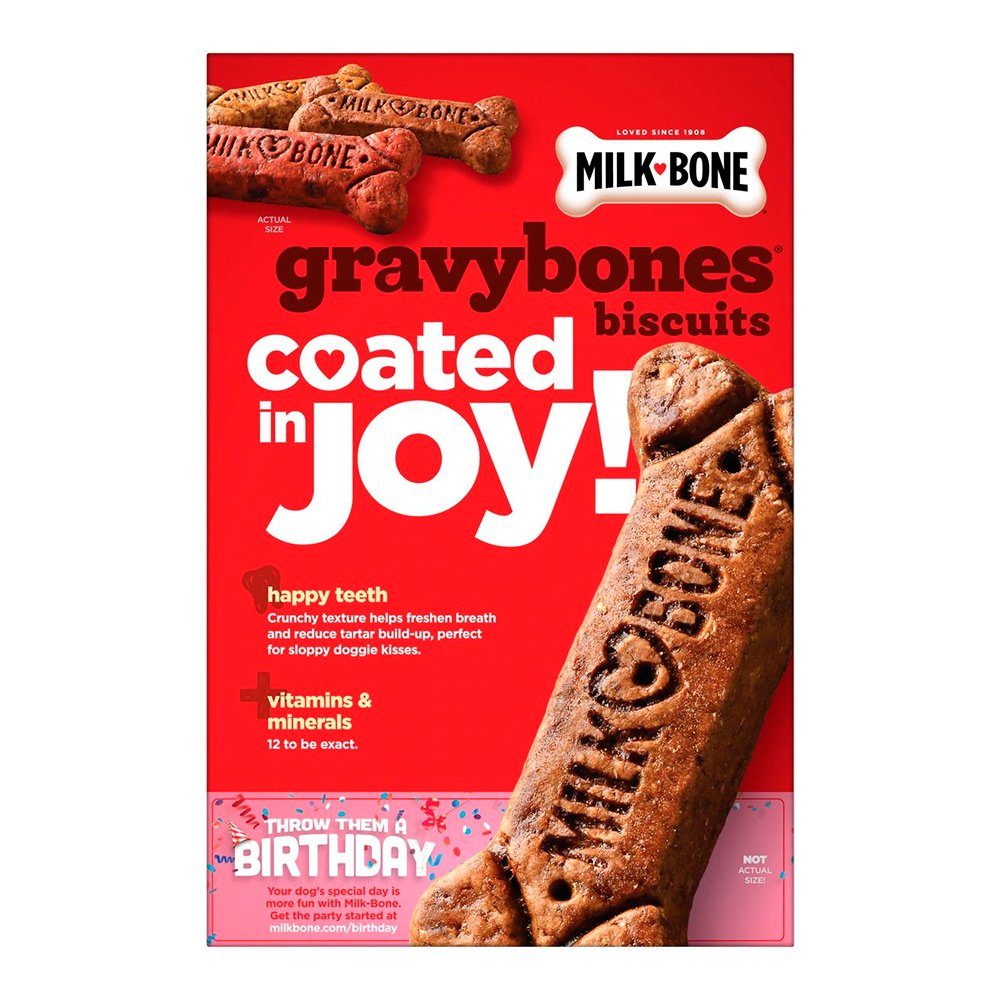Milk-Bone GravyBones Dog Treats Small Dog 19-oz, Milk-Bone