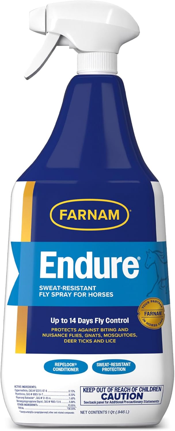 Farnam Endure Sweat Resistant Horse Fly Spray 32-oz