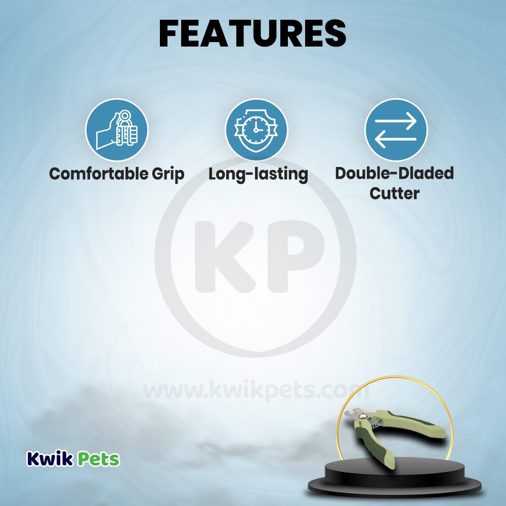 Features of Coastal Safari Professional Dog Nail Trimmer Green Standard