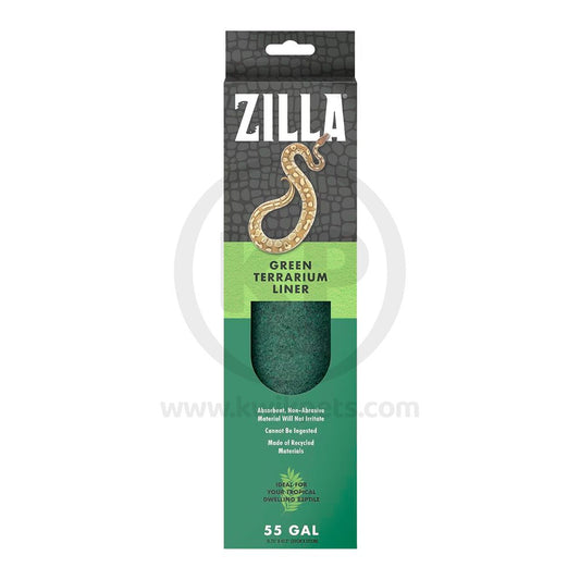 Zilla Reptile Terrarium Liners Green 33L/40L/55 gal, Zilla