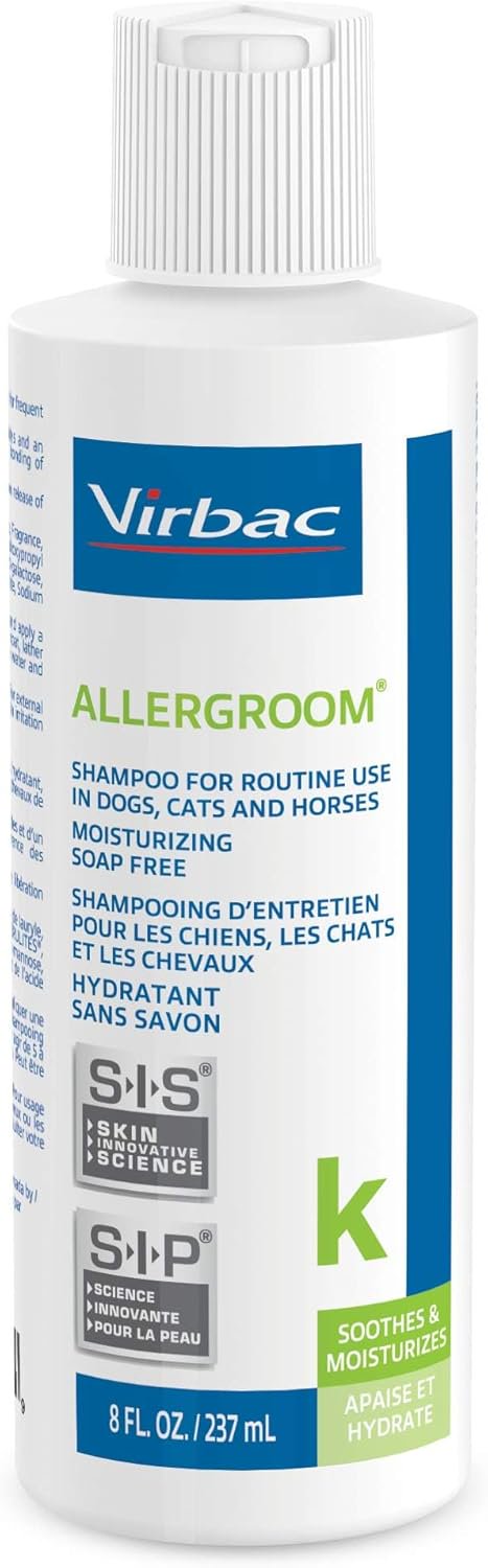 Virbac Allergroom Dog, Cat & Horse Shampoo 8-oz