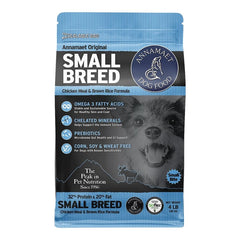 Annamaet Original Small Breed Dry Dog Food Chicken Meal & Brown Rice Formula 4-lb