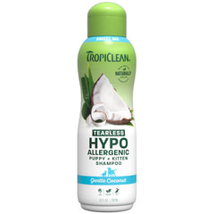TropiClean Tearless Hypoallergenic Puppy & Kitten Shampoo 20-oz