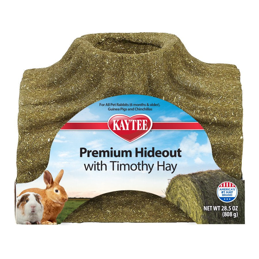 Kaytee Premium Timothy Hideout Small Animal Treats Large, Kwik Pets