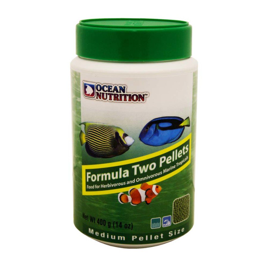 Ocean Nutrition Formula Two Marine Pellets Fish Food Medium14-oz