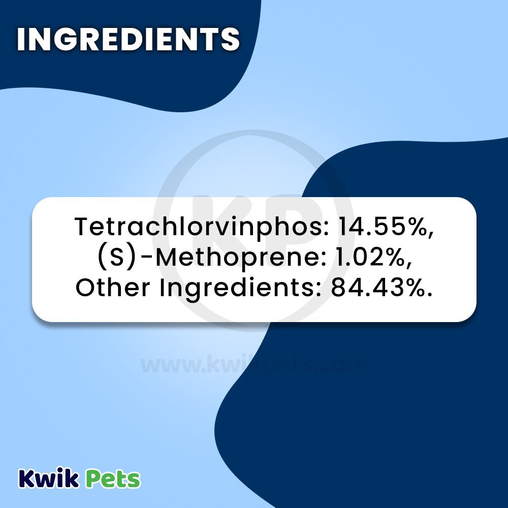 Ingredients of Adams Plus Flea & Tick Red Collar for Dogs Small