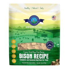 Shepherd Boy Farms Bison Freeze Dried Raw Dog Food 14-oz