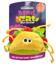 Mad Cat Tabby Taco Catnip & Silvervine Cat Toy Small