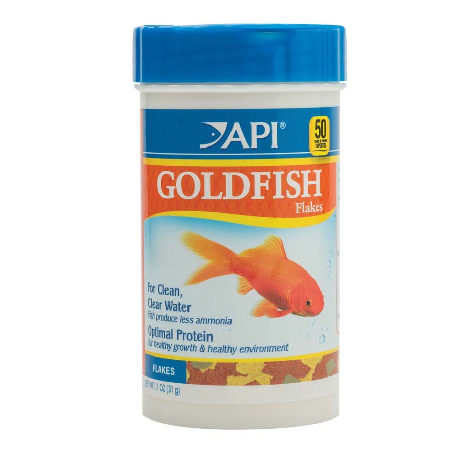 API Goldfish Premium Flakes Fish Food 1.1-oz