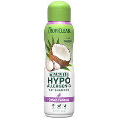 TropiClean Tearless Hypoallergenic Cat Shampoo 12-oz