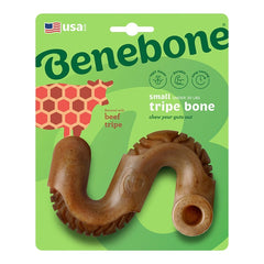 Benebone Beef Tripe Bone Dog Chew Toy Small