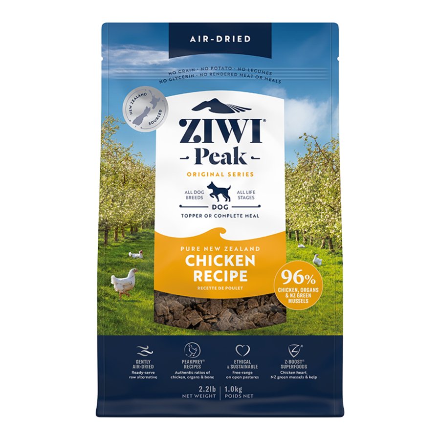Ziwi Peak Original Series Air Dried Dog Food Chicken Recipe 2.2-lb