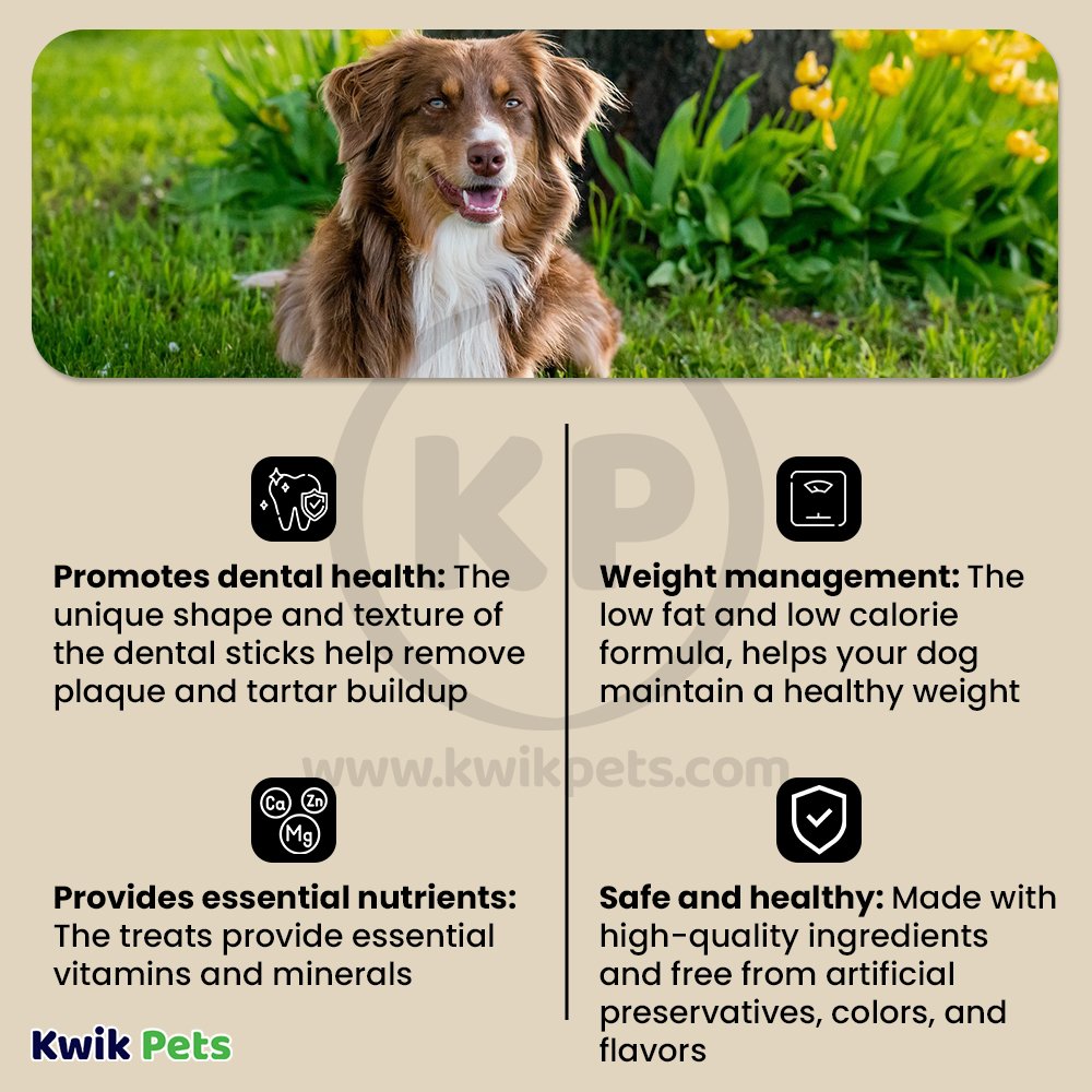 Benefits of Get Naked Weight Management Grain-Free Dental Stick Chicken Dog Treats Small 6.2-oz