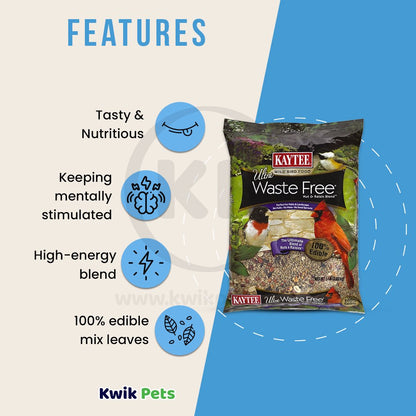 Kaytee Ultra Waste Free Nut & Raisin Blend 5-lb, Kaytee