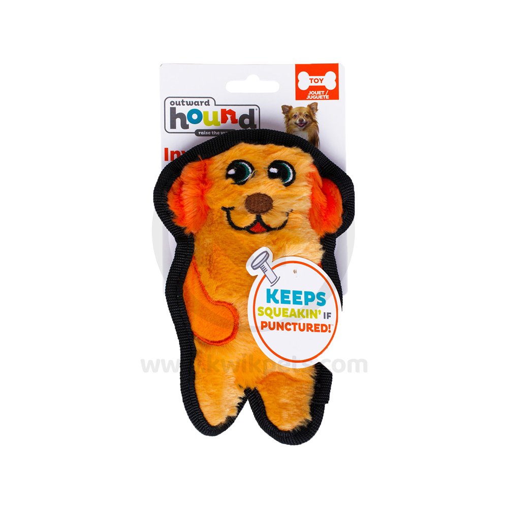 Outward Hound Invincibles Mini Dog Toy Dog XS, Kwik Pets