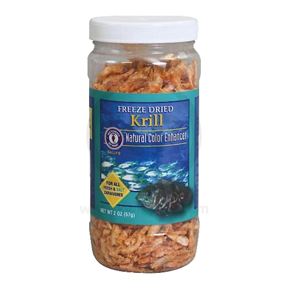 San Francisco Bay Brand Krill Freeze-Dried Fish Food 2-oz, Kwik Pets