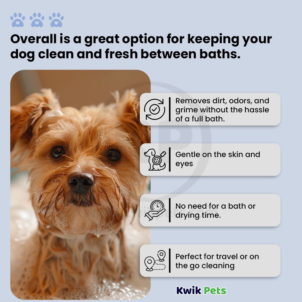 Bio Groom Waterless Bath No Rinse Dog Shampoo 8-oz Image 2