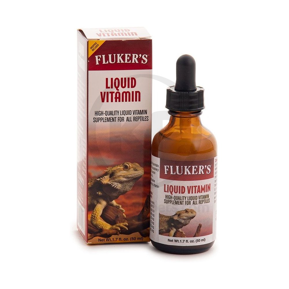 Fluker's Liquid Vitamin Supplement for Reptiles 1.7-oz, Kwik Pets