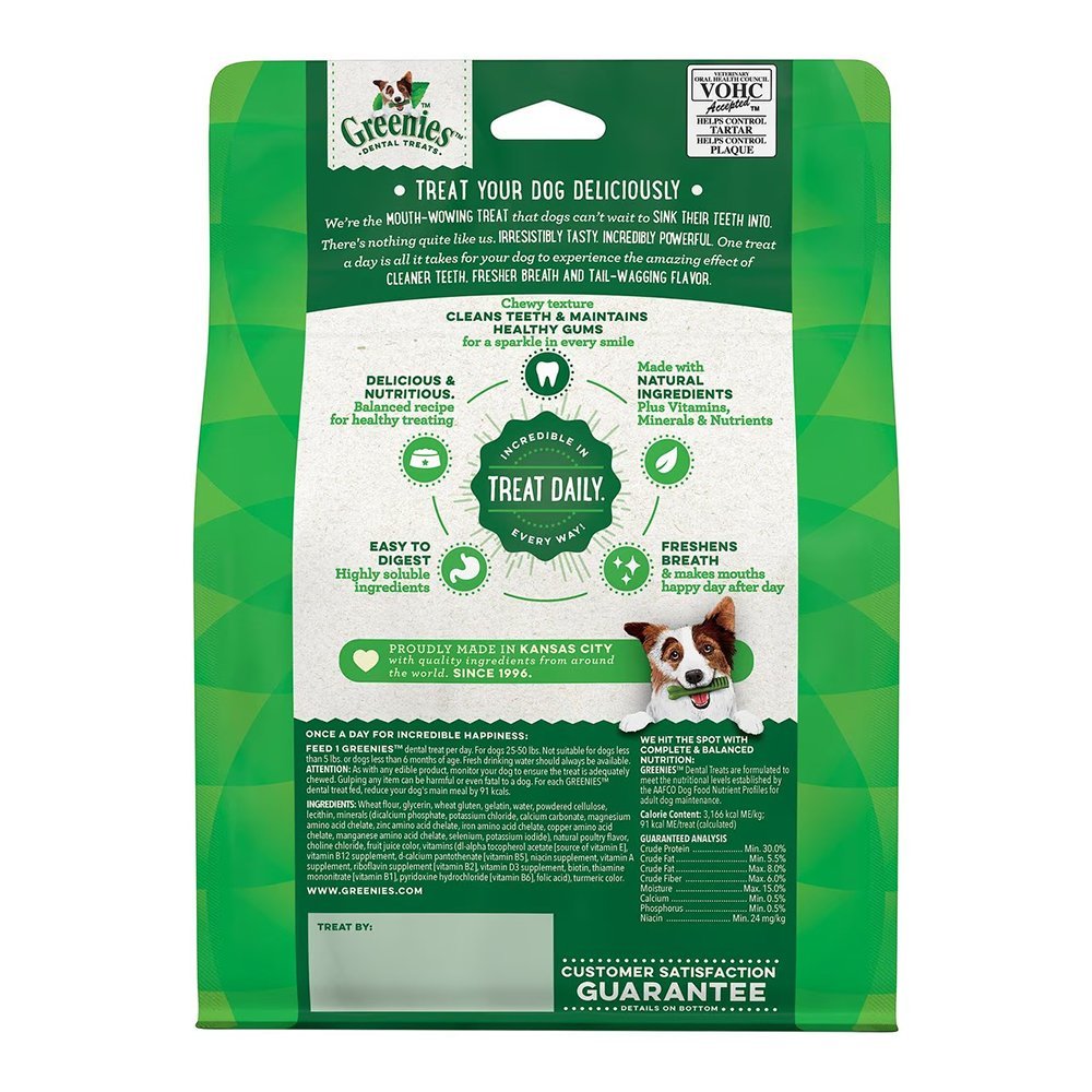 Greenies Original Dog Dental Treats Regular 12-oz 12 Count, Kwik Pets