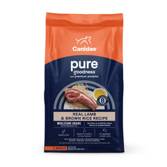 Canidae Pure Goodness Wholesome Grains Adult Dry Dog Food Real Lamb & Brown Rice Recipe 4-lb