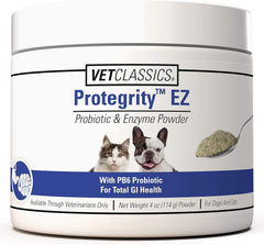 VetClassics Protegrity EZ Probiotic & Enzyme Powder Dog & Cat Supplement 4-oz
