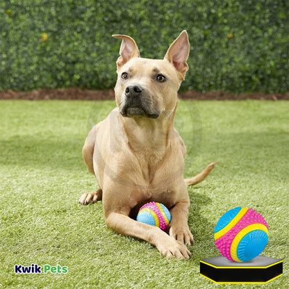 Ethical Pet Spot Sensory Ball Dog Toy Assorted Medium 3.25-in, Kwik Pets