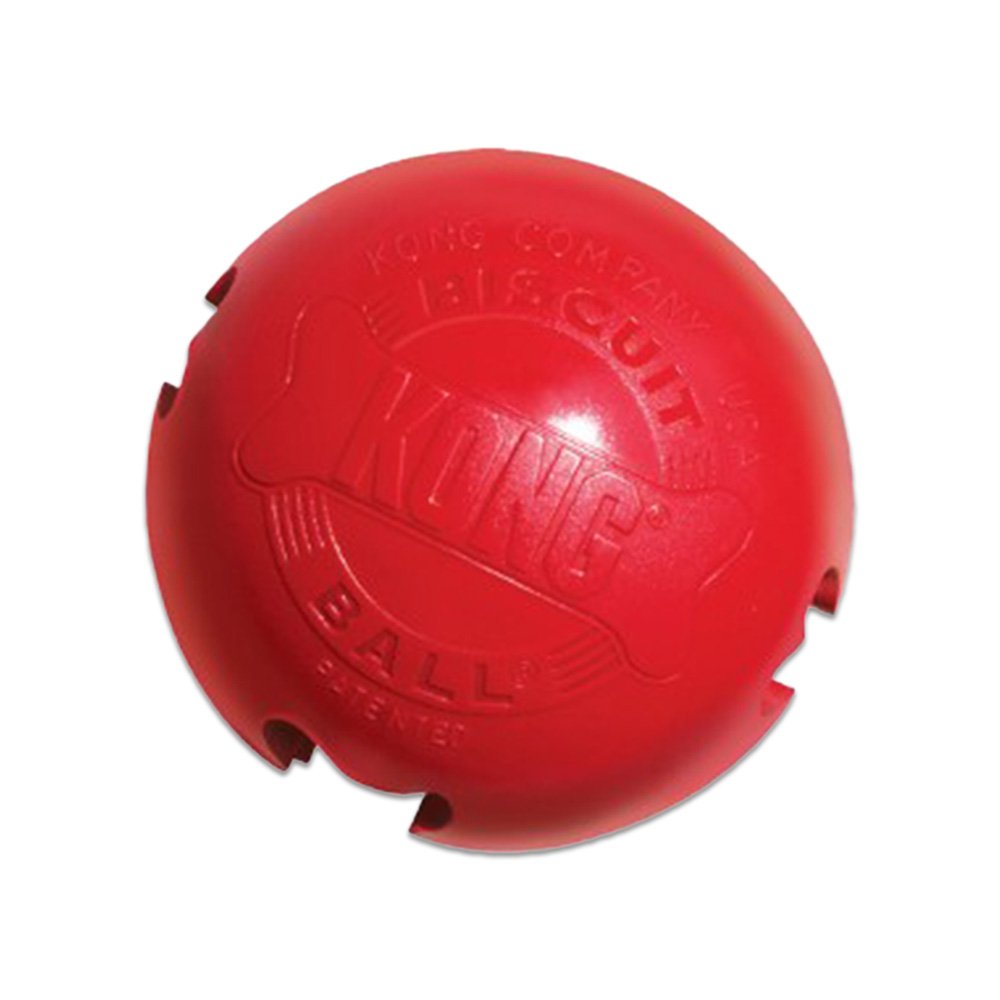KONG Ball Dog Toy Red Medium/Large, Kwik Pets