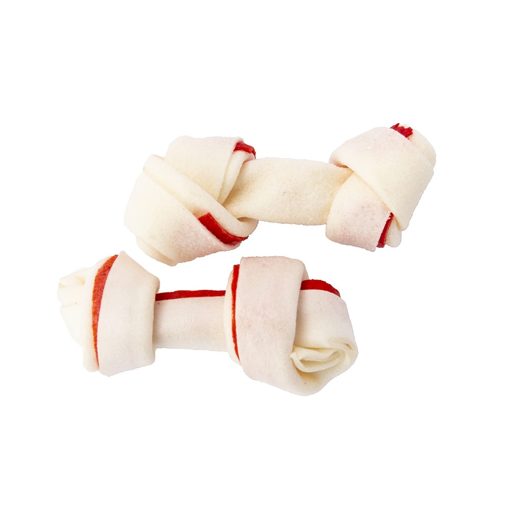 Dingo Small Adult Rawhide Bone Chicken 4 in. L 6 ct, Dingo
