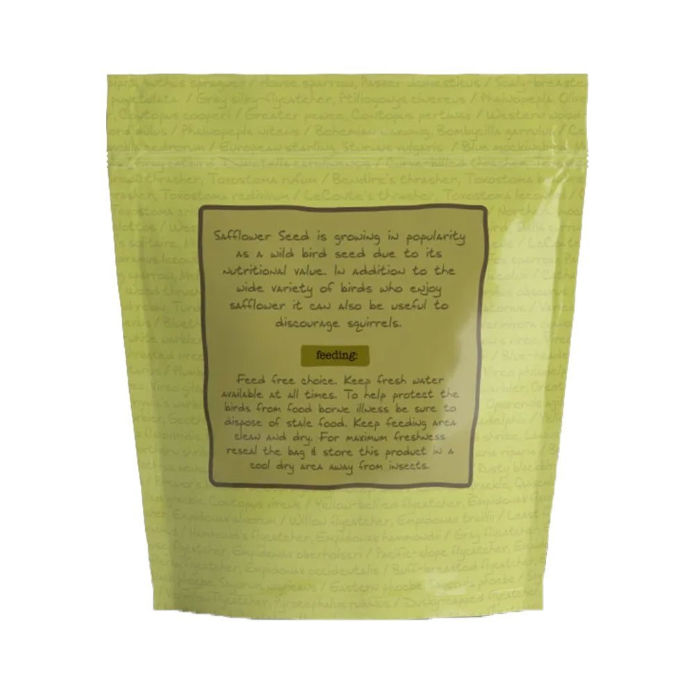 Volkman Seed Company Premium Single Seed Safflower Bird Food, 4-lb, Volkman