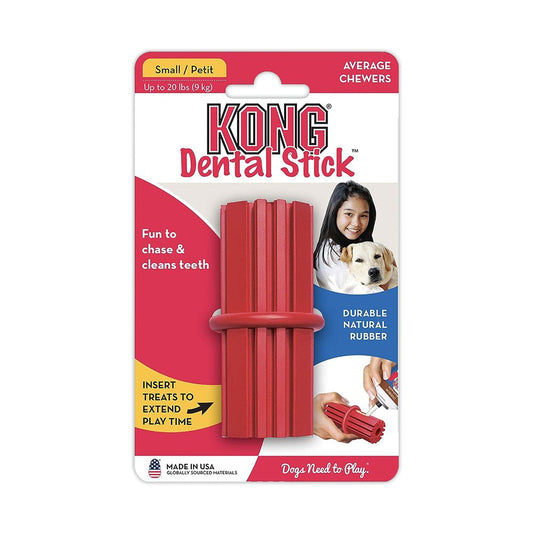 KONG Dental Stick Chew Toy, Small, KONG