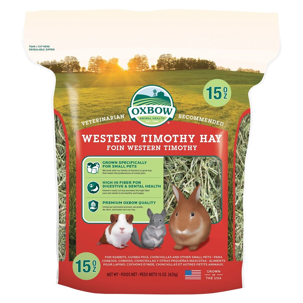 Oxbow Animal Health Western Timothy Hay, 15-oz, Kwik Pets