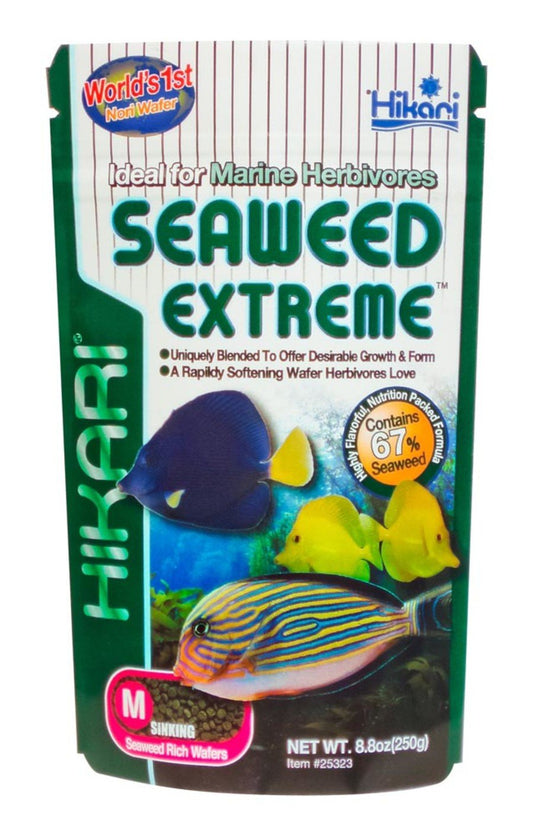 Hikari USA Seaweed Extreme Wafer Fish Food 8.8-oz, MD, Hikari