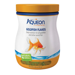 Aqueon Goldfish Flakes Fish Food 2.29-oz