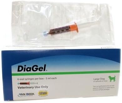 Diagel Diarrhea Control Oral Gel for Large Dogs 61 lbs or More 5 ml