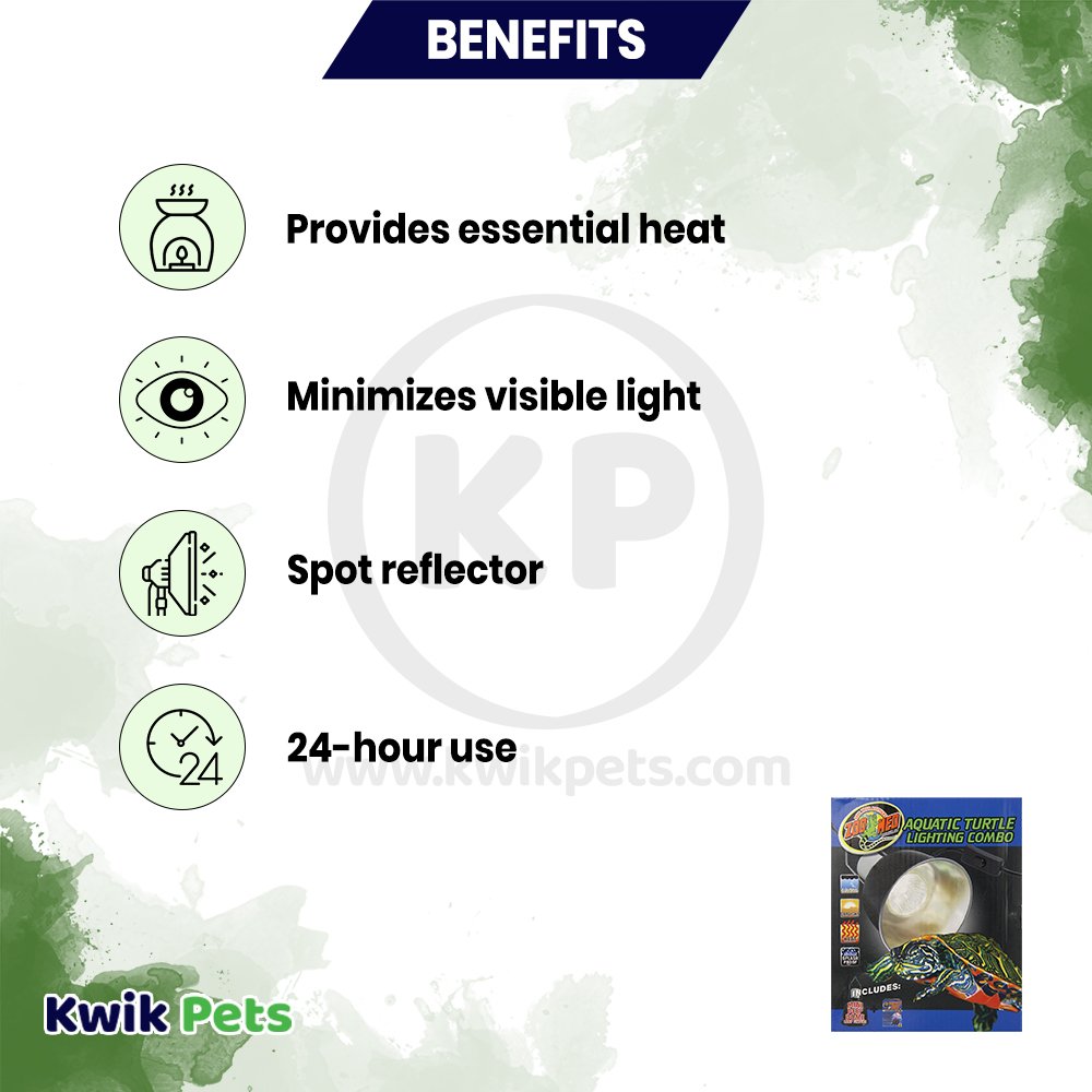 Zoo Med Aquatic Turtle Lighting Combo Pack Benefits