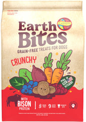 Earthborn Holistic EarthBites Crunchy Dog Treats Bison 2-lb