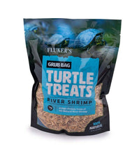 Fluker's Grub Bag Turtle Treat River Shrimp Dry Food 12-oz