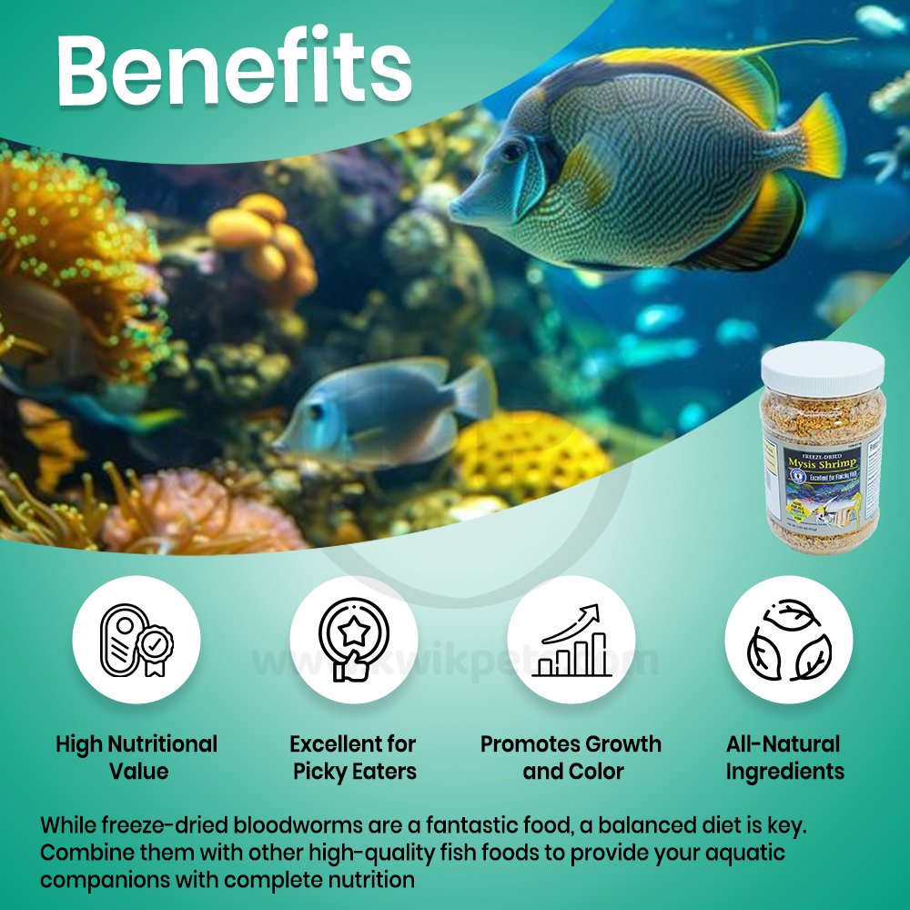 San Francisco Bay Brand Freeze-Dried Fish Food 3.35-oz Benefits