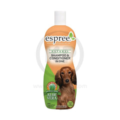 Espree 2-in-1 Shampoo and Conditioner with Aloe for Dogs & Cats 20-oz