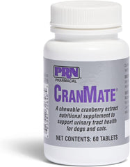 PRN Pharmacal CranMate Chewable Dog & Cat Supplement 60 Count