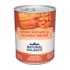 Natural Balance Pet Foods Limited Ingredient Canned Dog Food Fish & Sweet Potato 13-oz