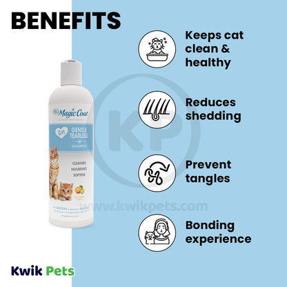 Four Paws Magic Coat Tearless Cat & Kitten Shampoo 16-oz, Kwik Pets